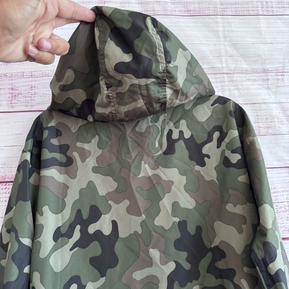 Garage Camo Windbreaker Hooded Jacket - Picture 3 of 8